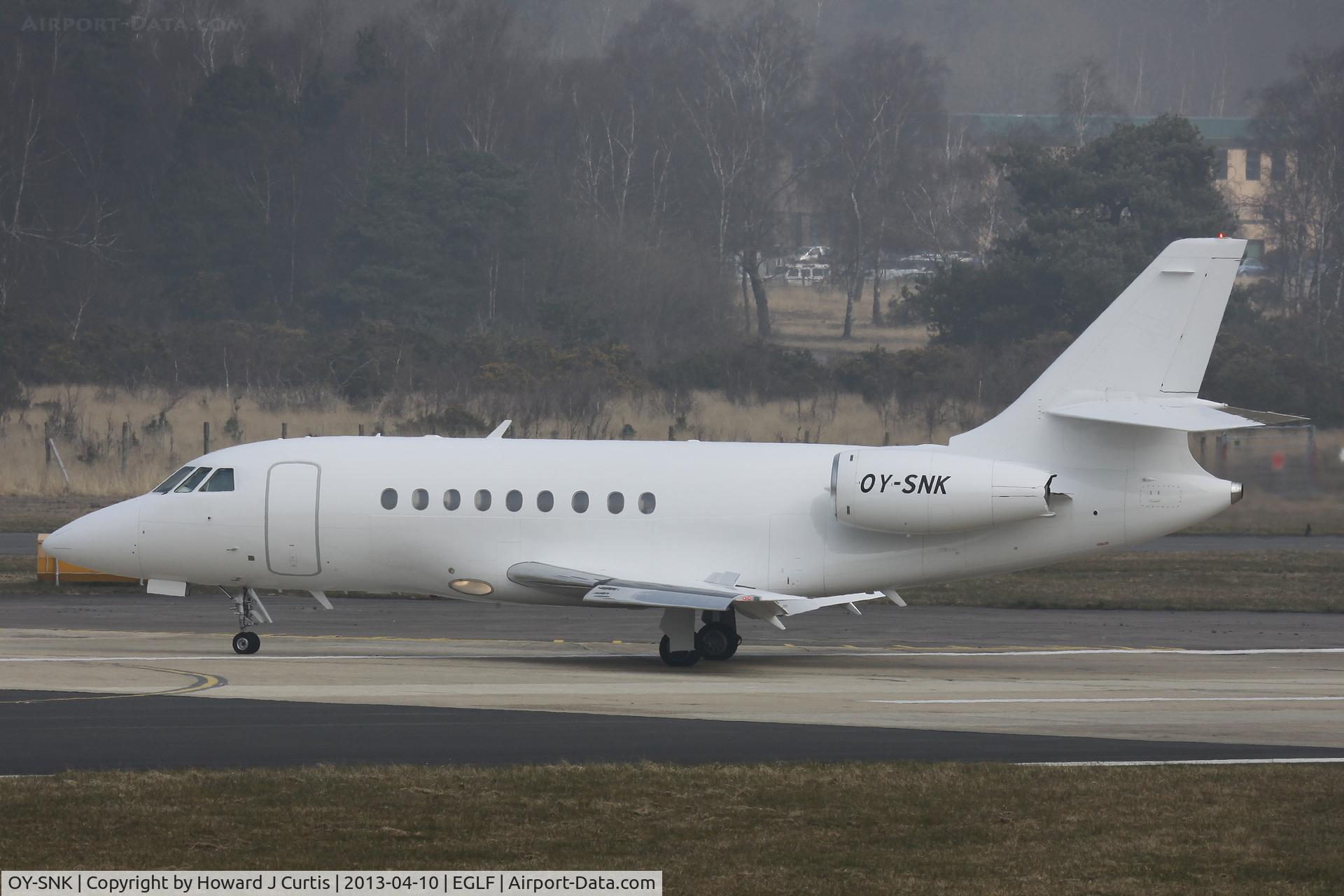 OY-SNK, 2005 Dassault Falcon 2000LX C/N 223, Corporate.