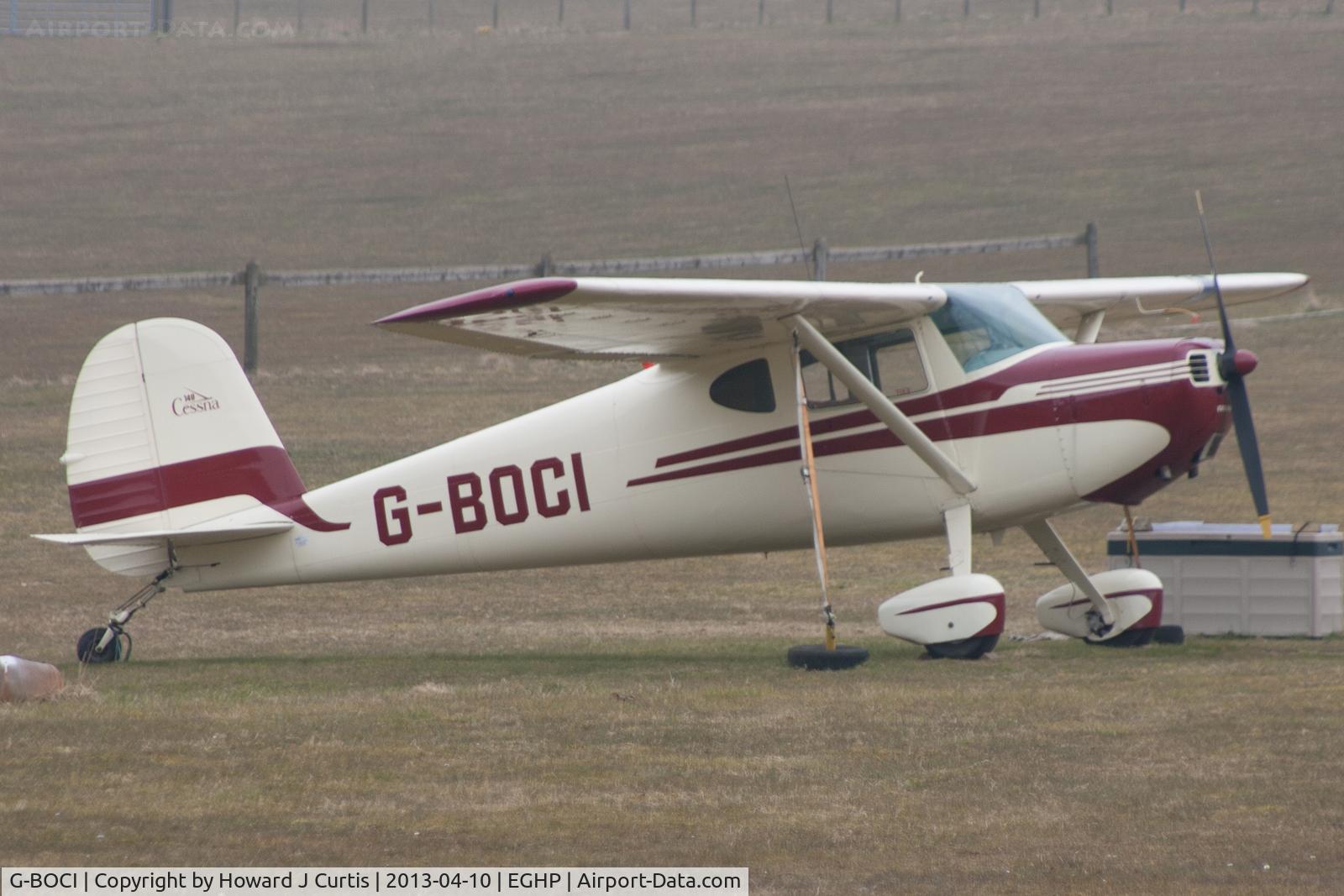 G-BOCI, 1950 Cessna 140A C/N 15497, Privately owned.