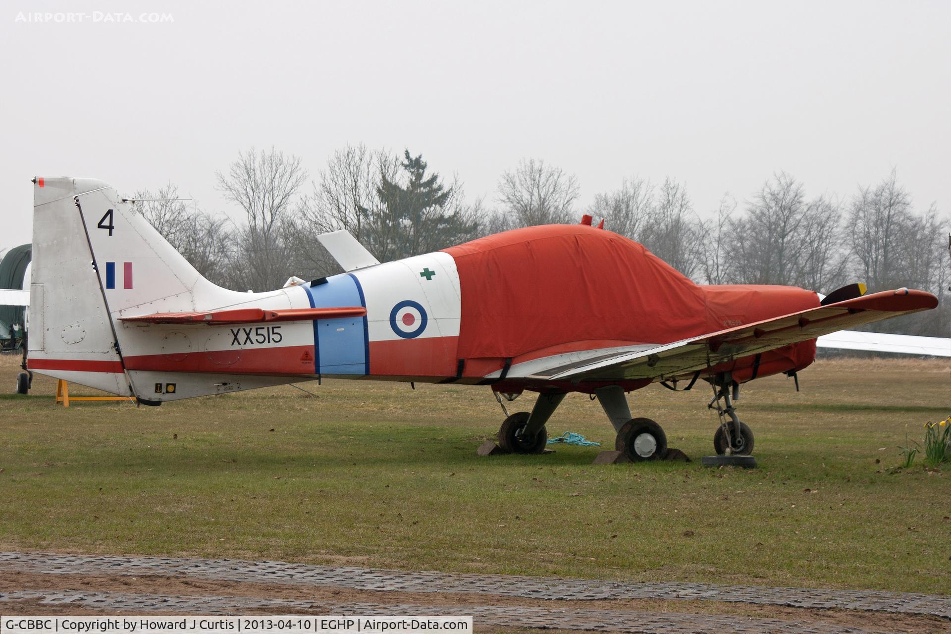 G-CBBC, 1973 Scottish Aviation Bulldog T.1 C/N BH120/201, Privately owned. Painted as XX515/4.