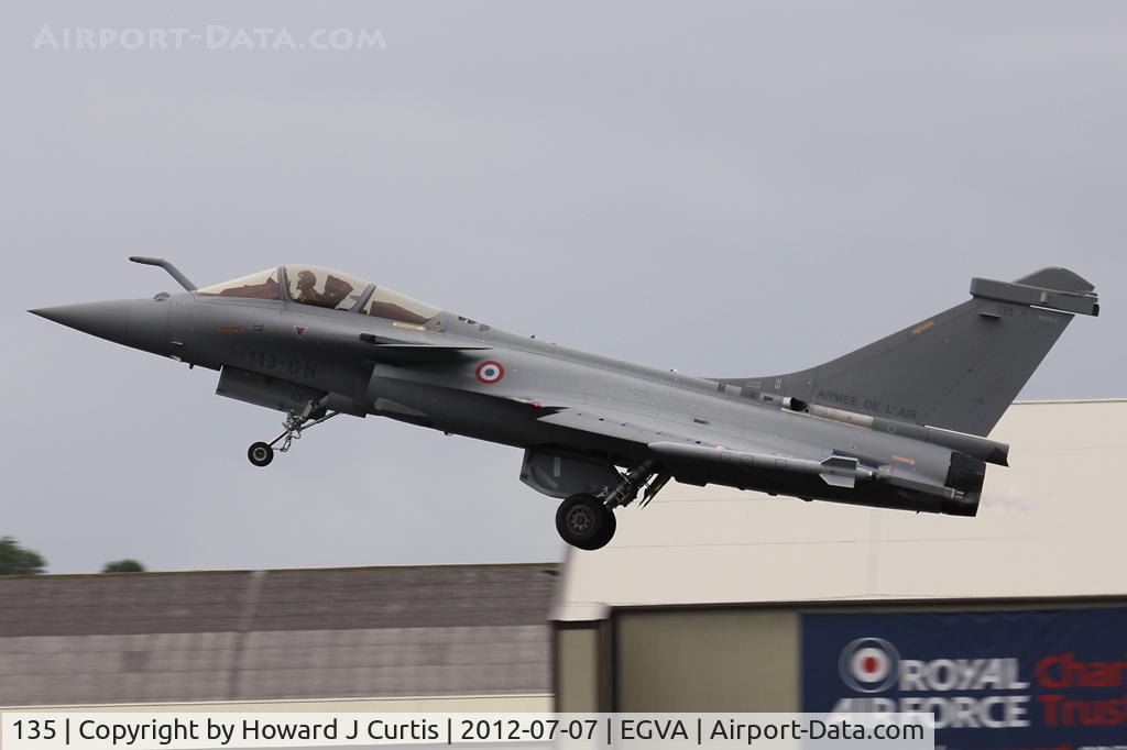 135, Dassault Rafale C C/N 135, Coded 113-GN. RIAT 2012.