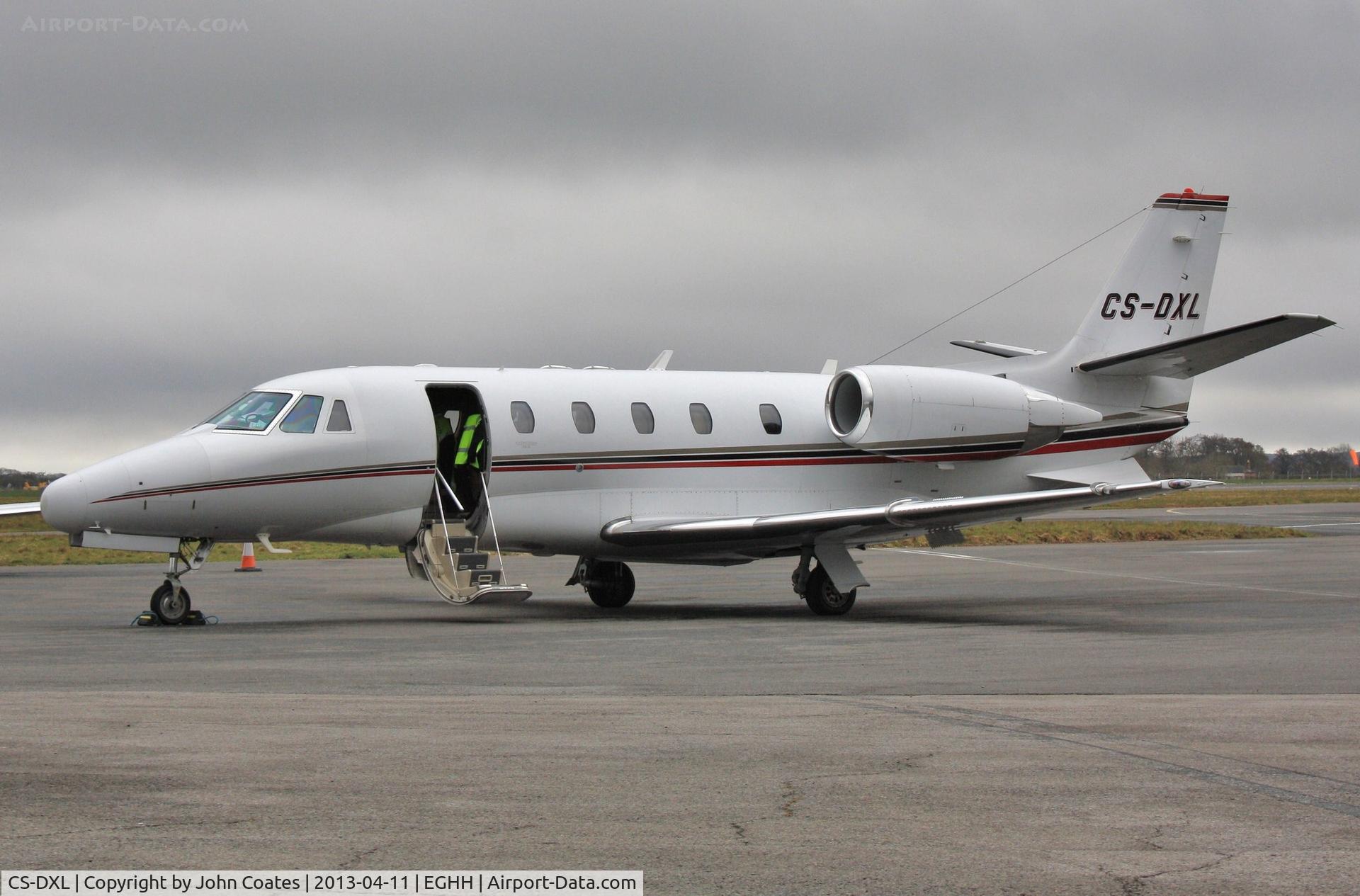 CS-DXL, 2006 Cessna 560XL Citation Excel C/N 560-5640, Parked at Sigs between training sessions