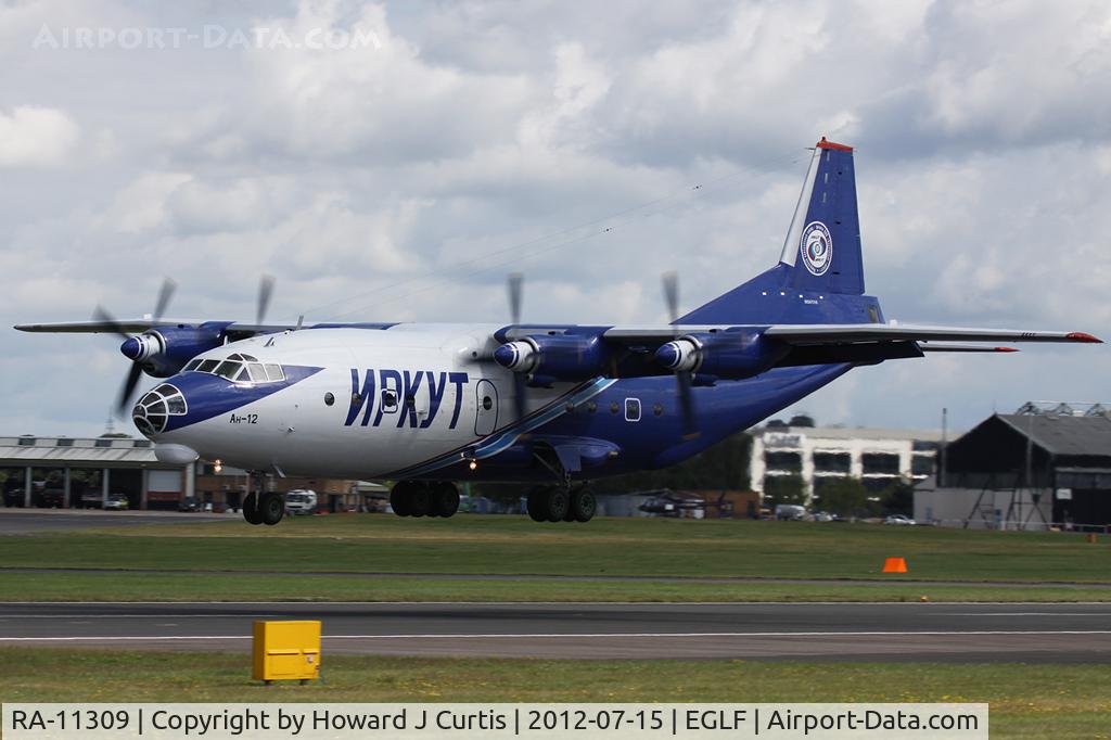RA-11309, Antonov An-12BP C/N 00347510, Painted as just 11309. Irkutsk Avia.