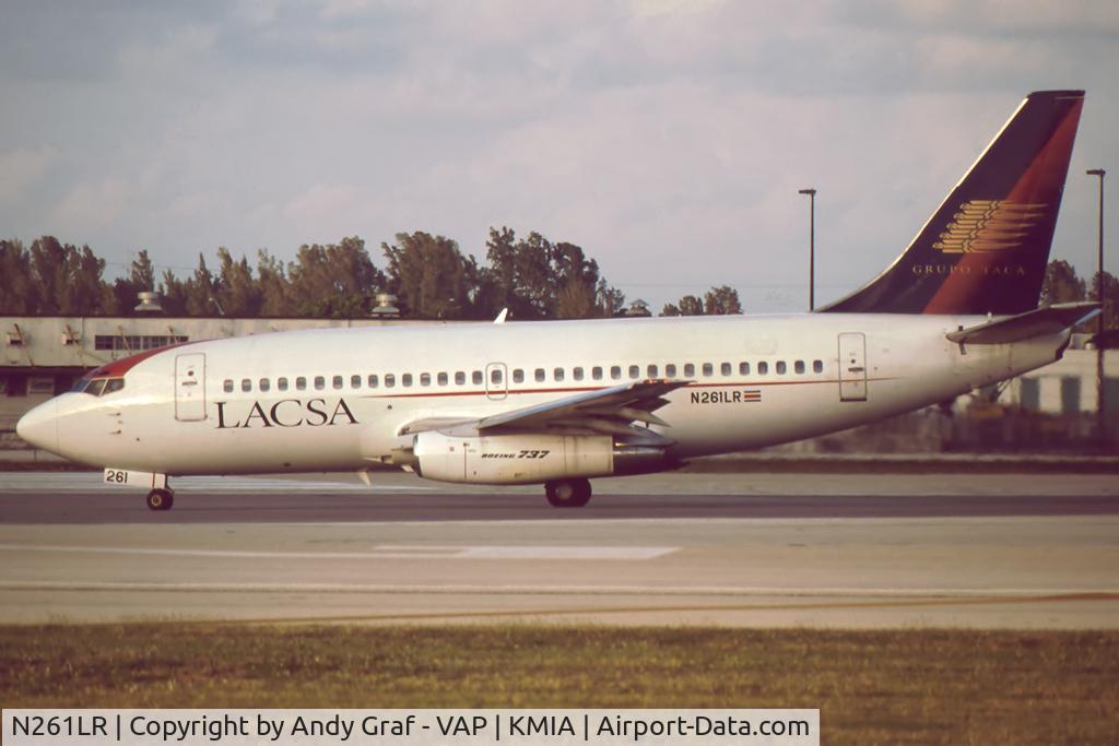 N261LR, 1981 Boeing 737-230 C/N 22402, LACSA 737-200