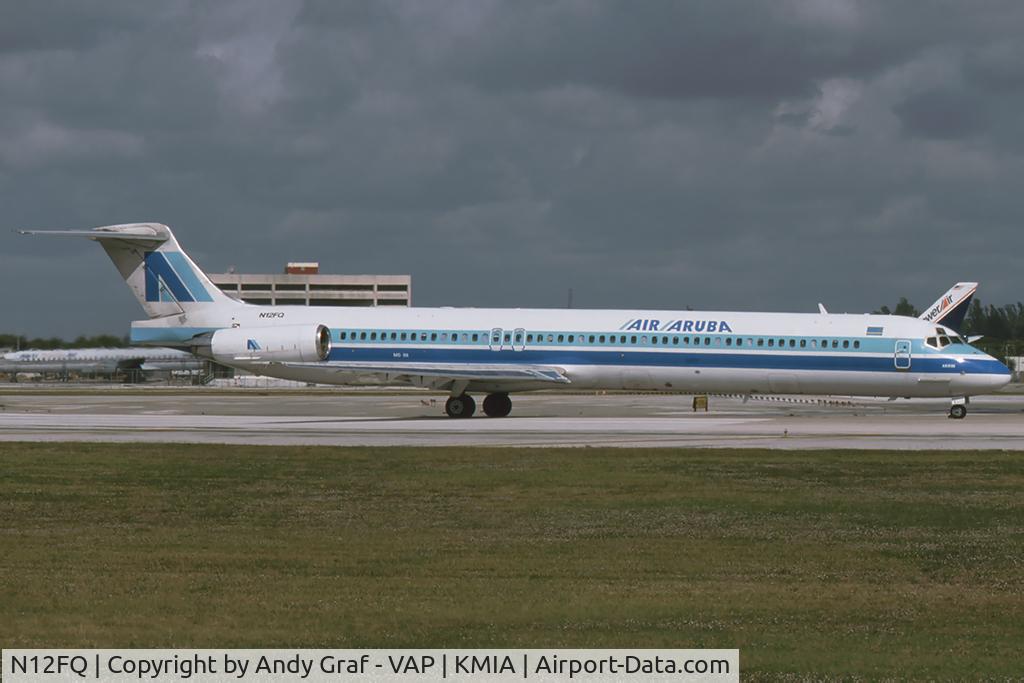 N12FQ, 1989 McDonnell Douglas MD-88 C/N 49766, Air Aruba MD80