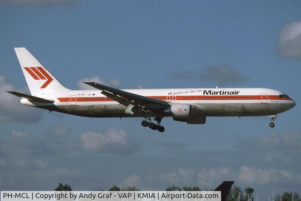 PH-MCL, 1992 Boeing 767-31A/ER C/N 26469, Martinair 767-300