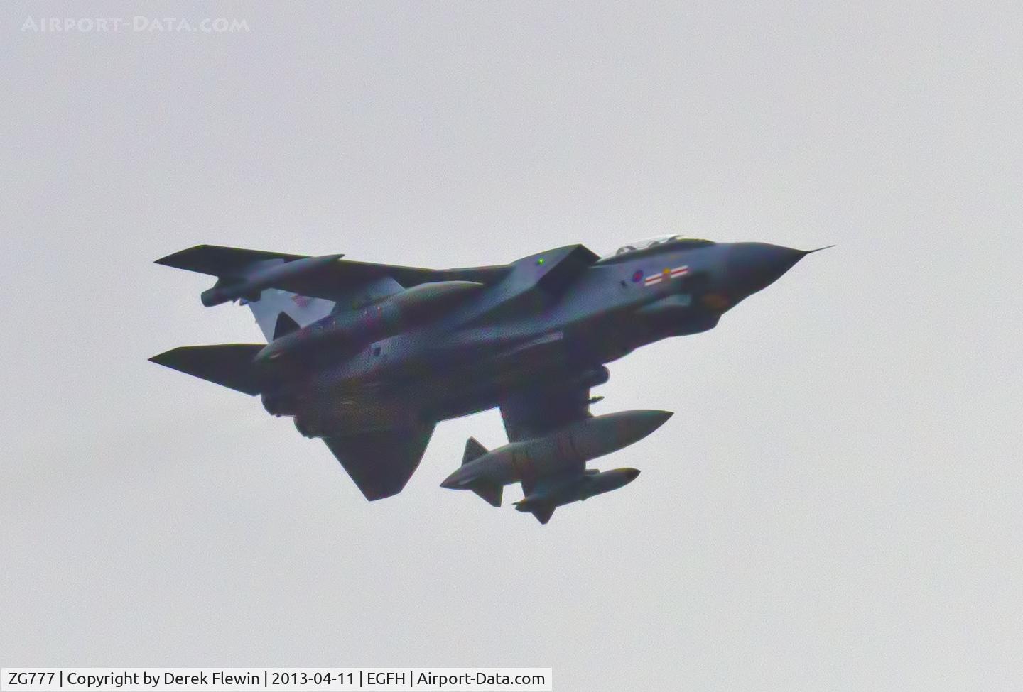 ZG777, 1992 Panavia Tornado GR.4 C/N 909/BS188/2732, Call sign AP01, Tail EB-Q, 41(R) Test and Evaluation Squadron RAF Coningsby.