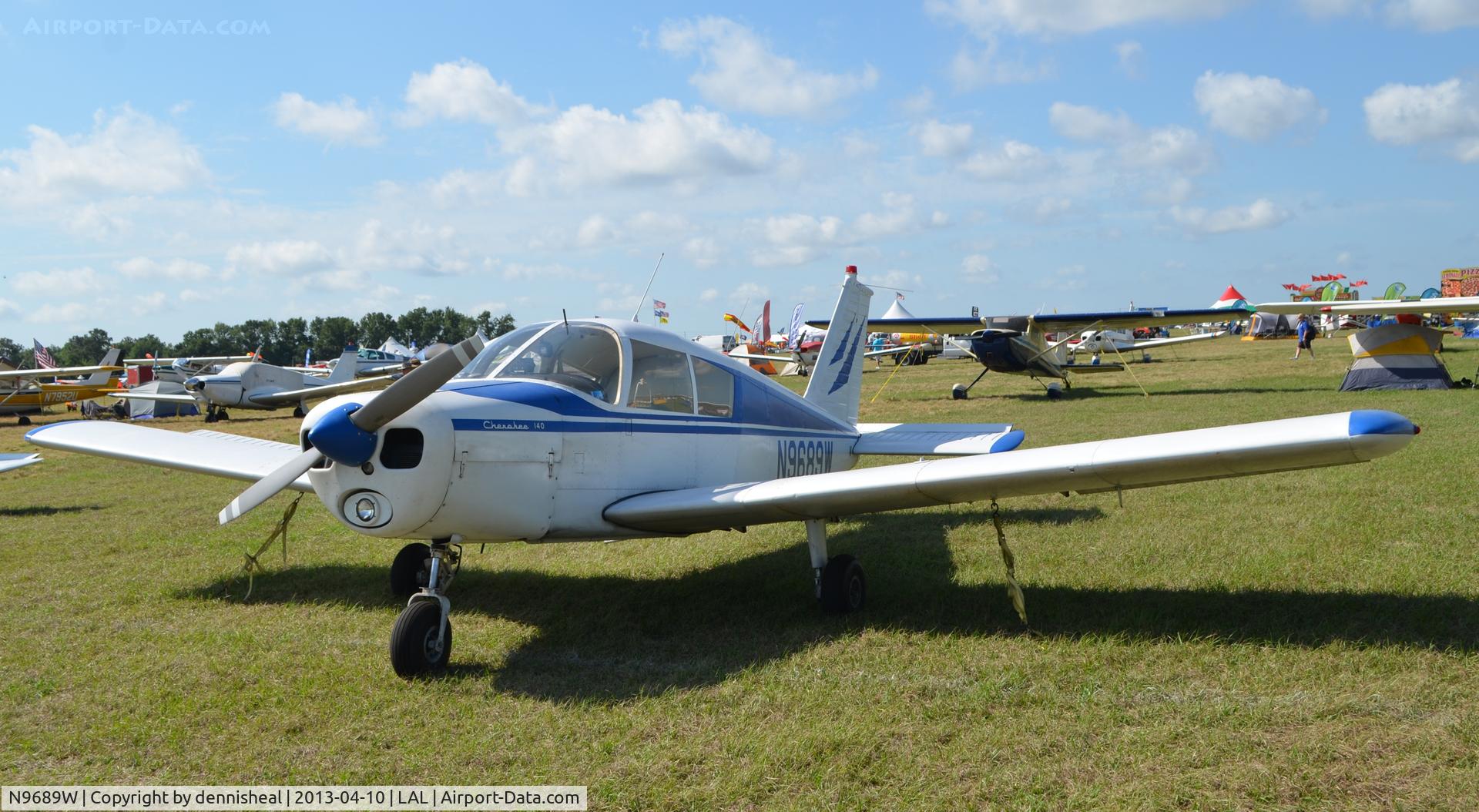N9689W, 1967 Piper PA-28-140 Cherokee C/N 28-23160, 1967 PIPER PA-28-140 AT SUN N FUN