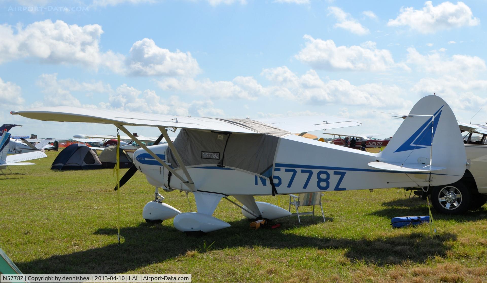 N5778Z, 1963 Piper PA-22-108 Colt C/N 22-9623, 1963 PIPER PA-22-108 AT SUN N FUN