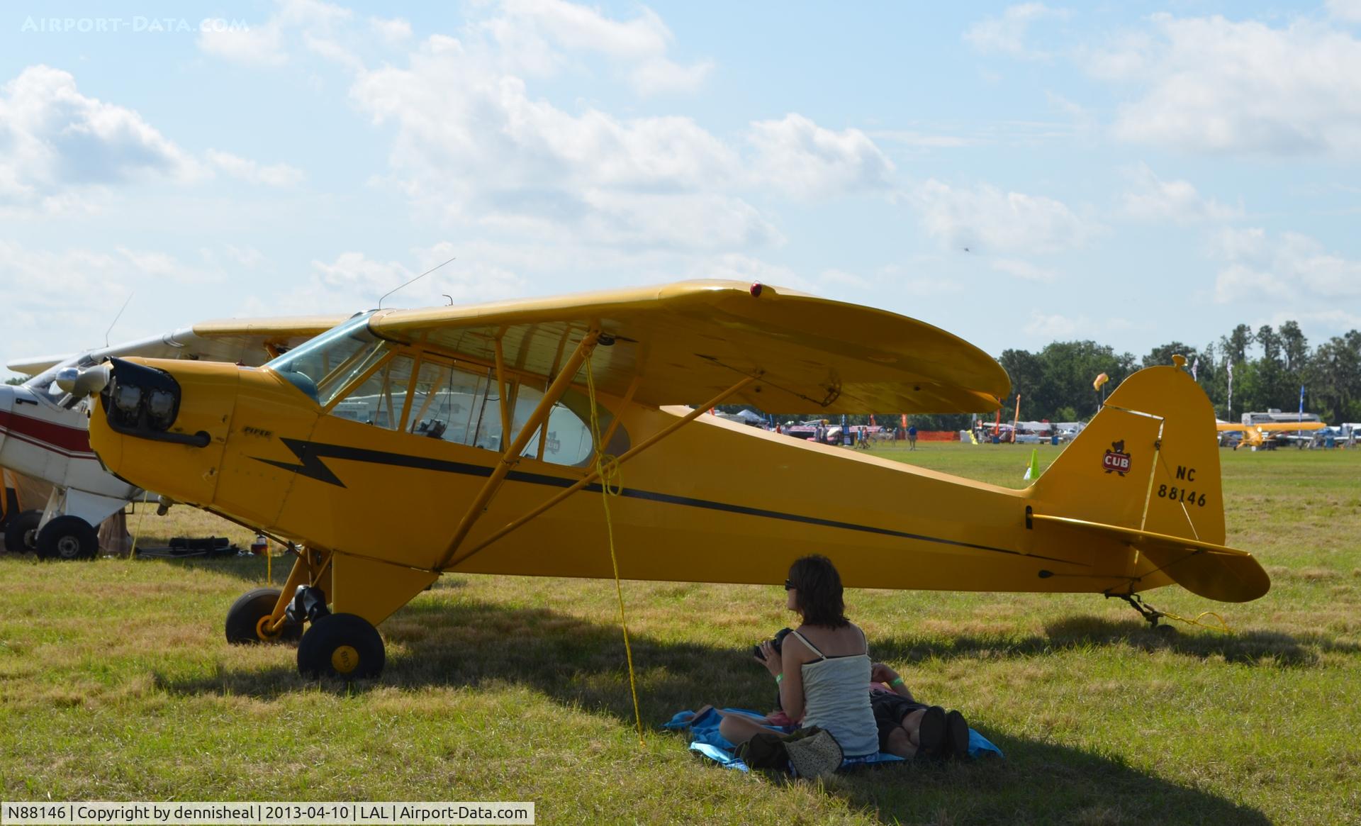 N88146, 1946 Piper J-3C Cub C/N 15763, 1946 PIPER J-3C AT SUN N FUN
