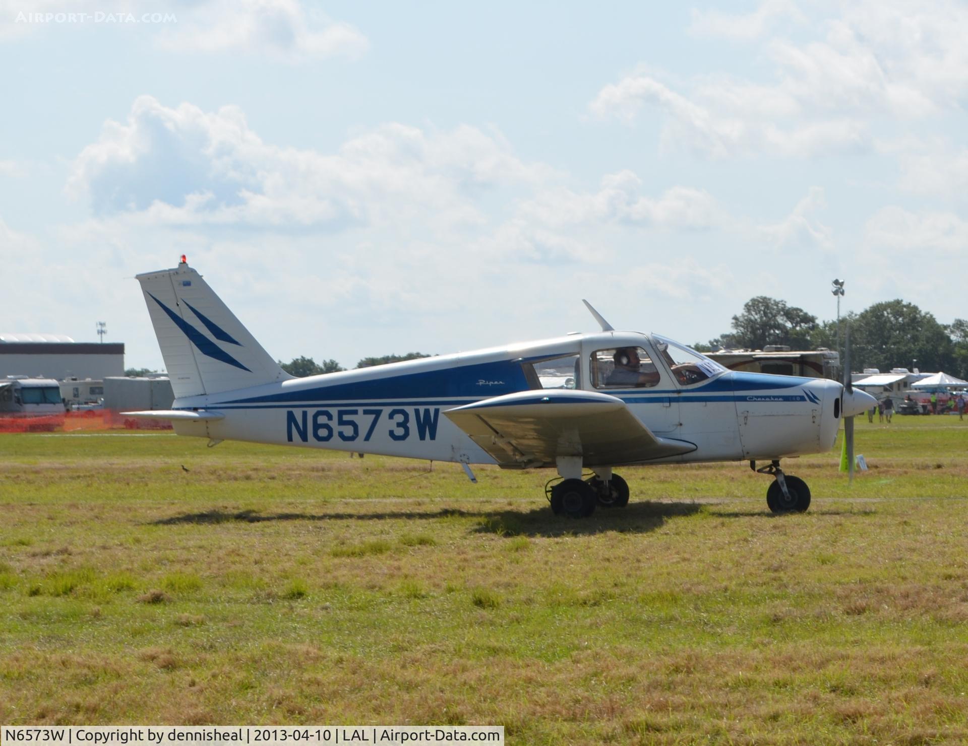 N6573W, 1965 Piper PA-28-140 C/N 28-20654, 1965 PIPER PA-28-140 AT SUN N FUN