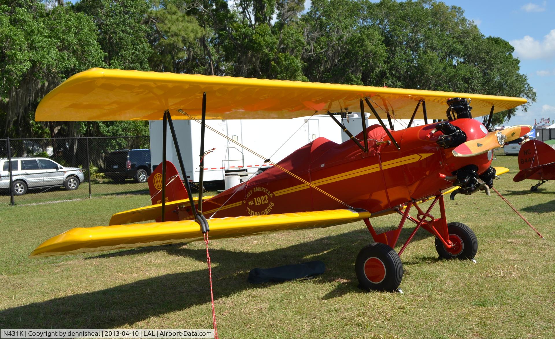 N431K, 1929 Fleet Model 2 C/N 154, 1929 FLEET 2 AT SUN N FUN