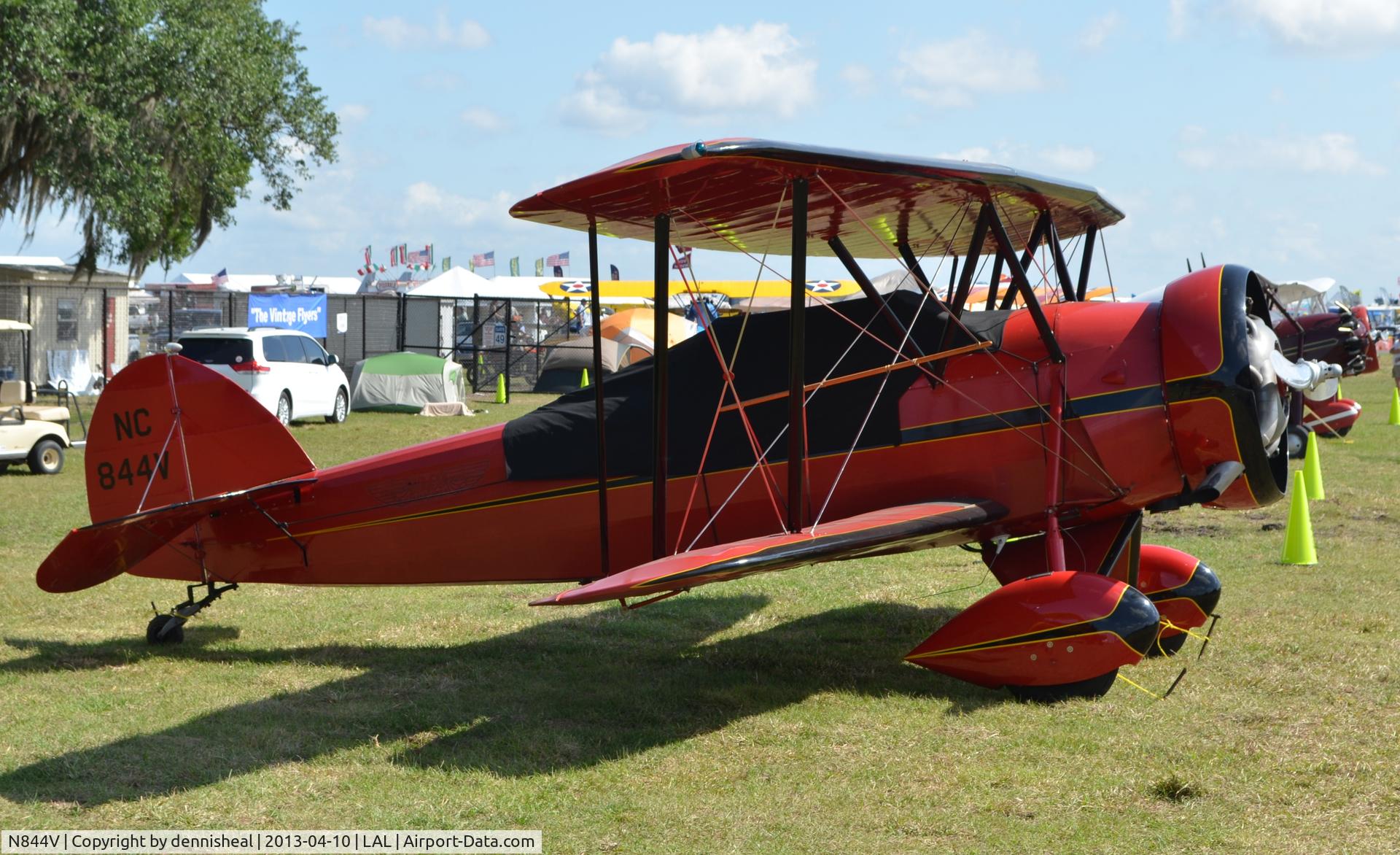 N844V, 1930 Waco CTO C/N 3230, 1930 WACO CTO AT SUN N FUN