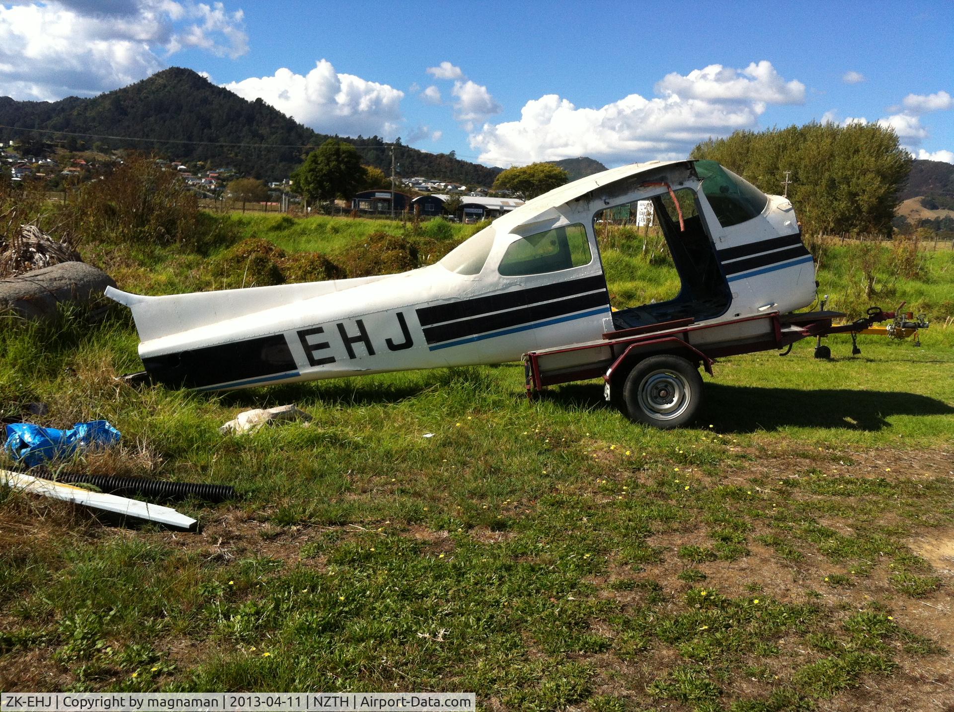 ZK-EHJ, Cessna 172N C/N 17269557, No more flying for this cessna!!