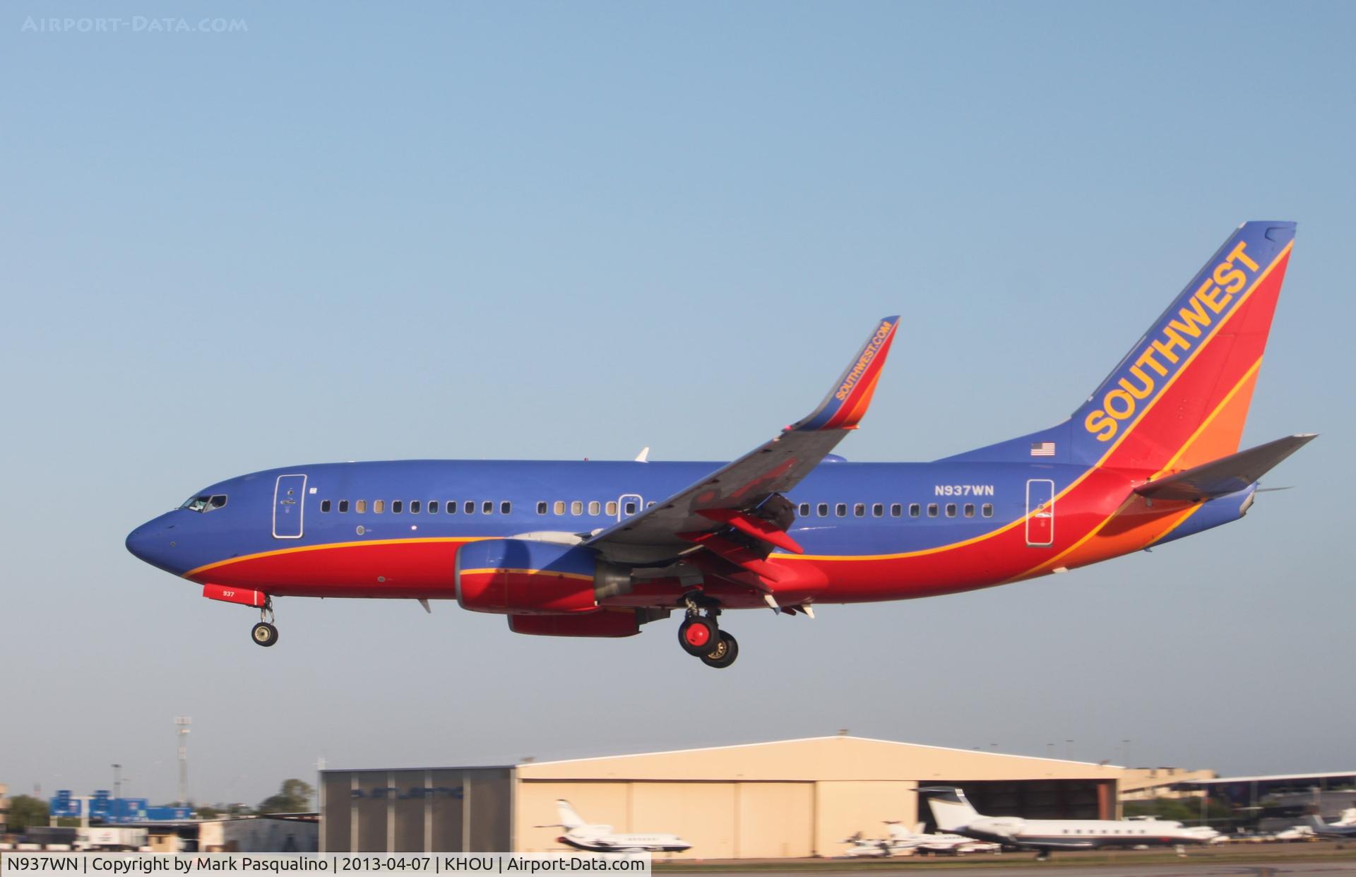 N937WN, 2009 Boeing 737-7H4 C/N 36644, Boeing 737-700