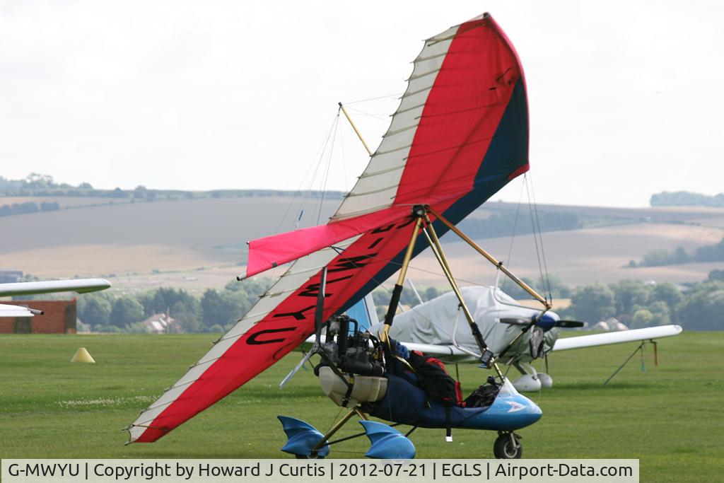 G-MWYU, 1992 Solar Wings Pegasus XL-Q C/N SW-WQ-0491, Privately owned.