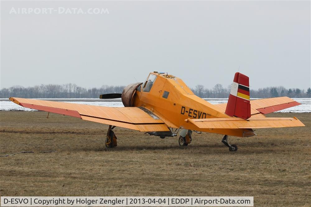 D-ESVO, Let Z-37A Cmelak C/N 20-18, Due to a lousy winter this agro aircraft have to gain on a 4 weeks delay