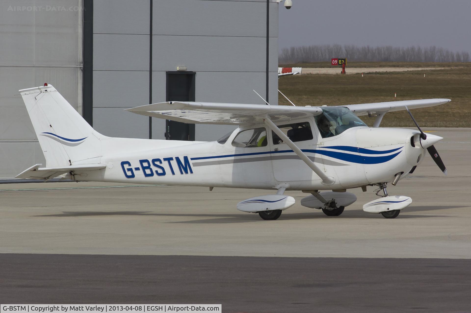 G-BSTM, 1972 Cessna 172L C/N 172-60143, Sat on stand at SaxonAir.