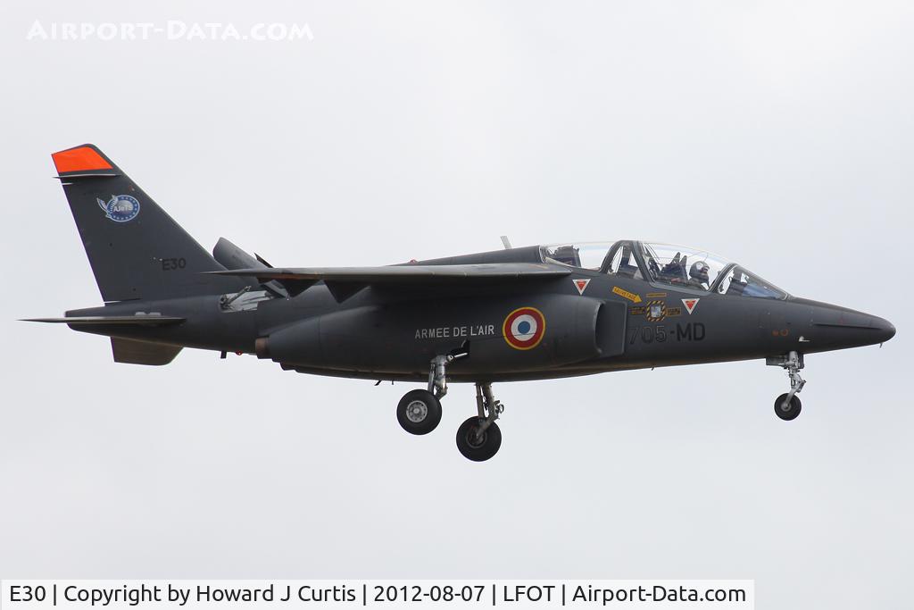E30, Dassault-Dornier Alpha Jet E C/N E30, Coded 705-MD.