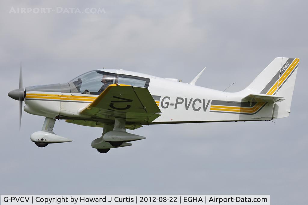 G-PVCV, 1974 Robin DR-400-140 Major C/N 919, Privately owned.