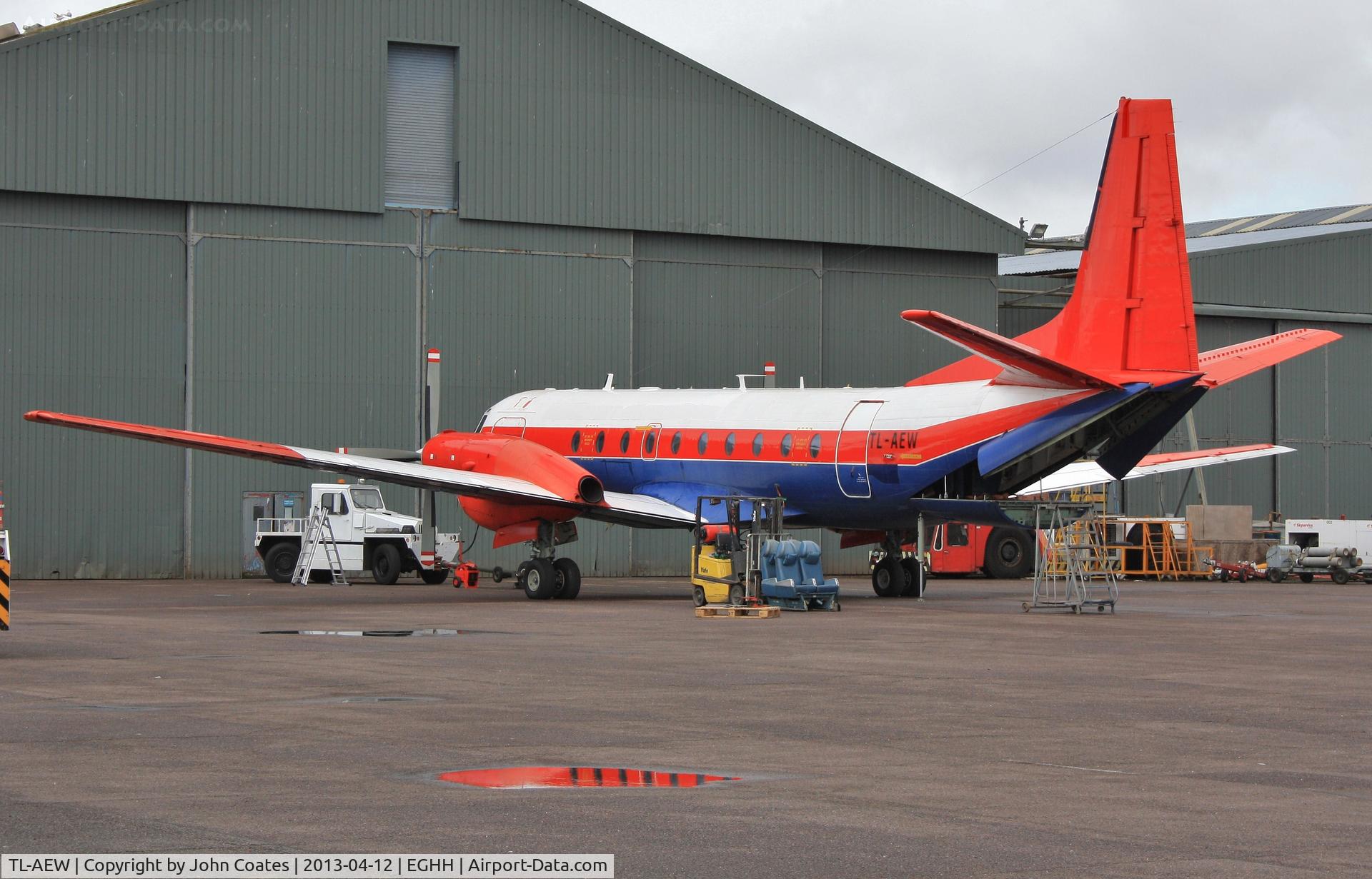TL-AEW, 1966 Hawker Siddeley HS-780 Andover C1 C/N Set 13/BN1, Tailgate lowered for loading prior delivery