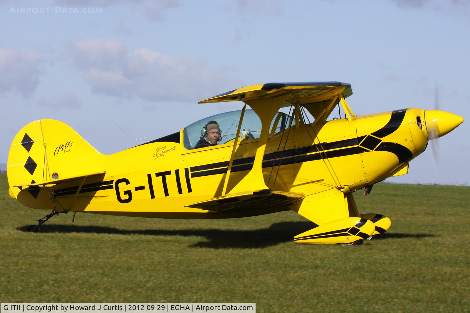 G-ITII, 1980 Aerotek Pitts S-2A Special C/N 2223, Privately owned.