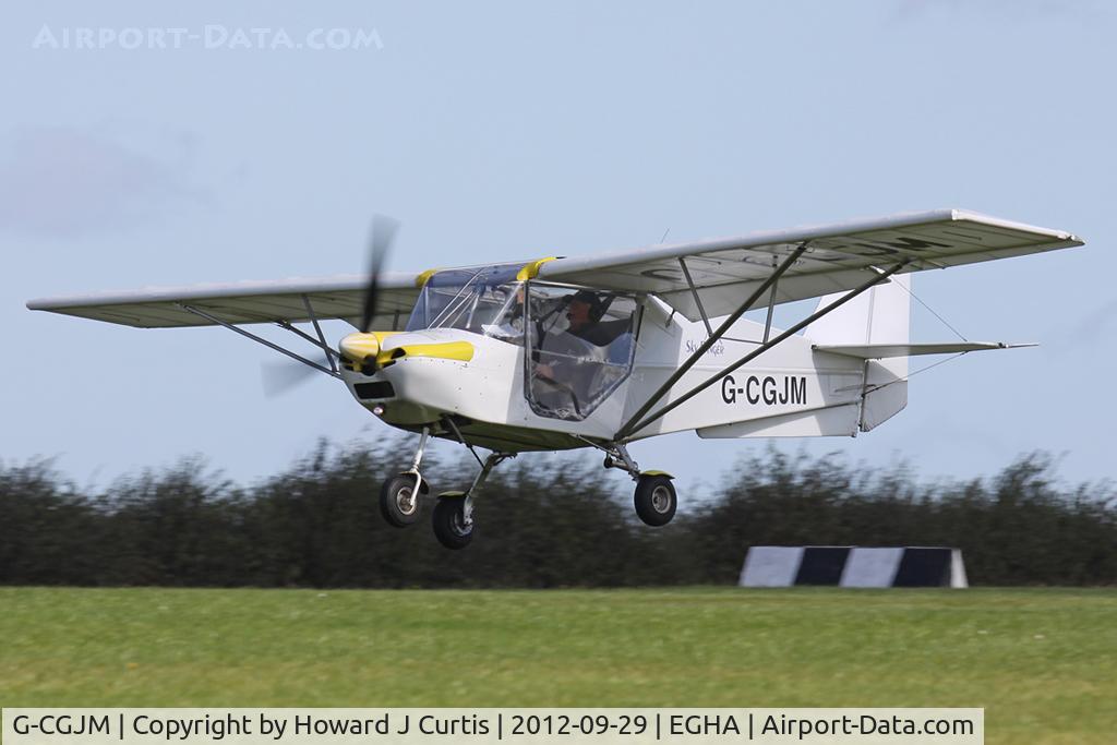 G-CGJM, 2009 Skyranger Swift 912S(1) C/N BMAA/HB/594, Privately owned.