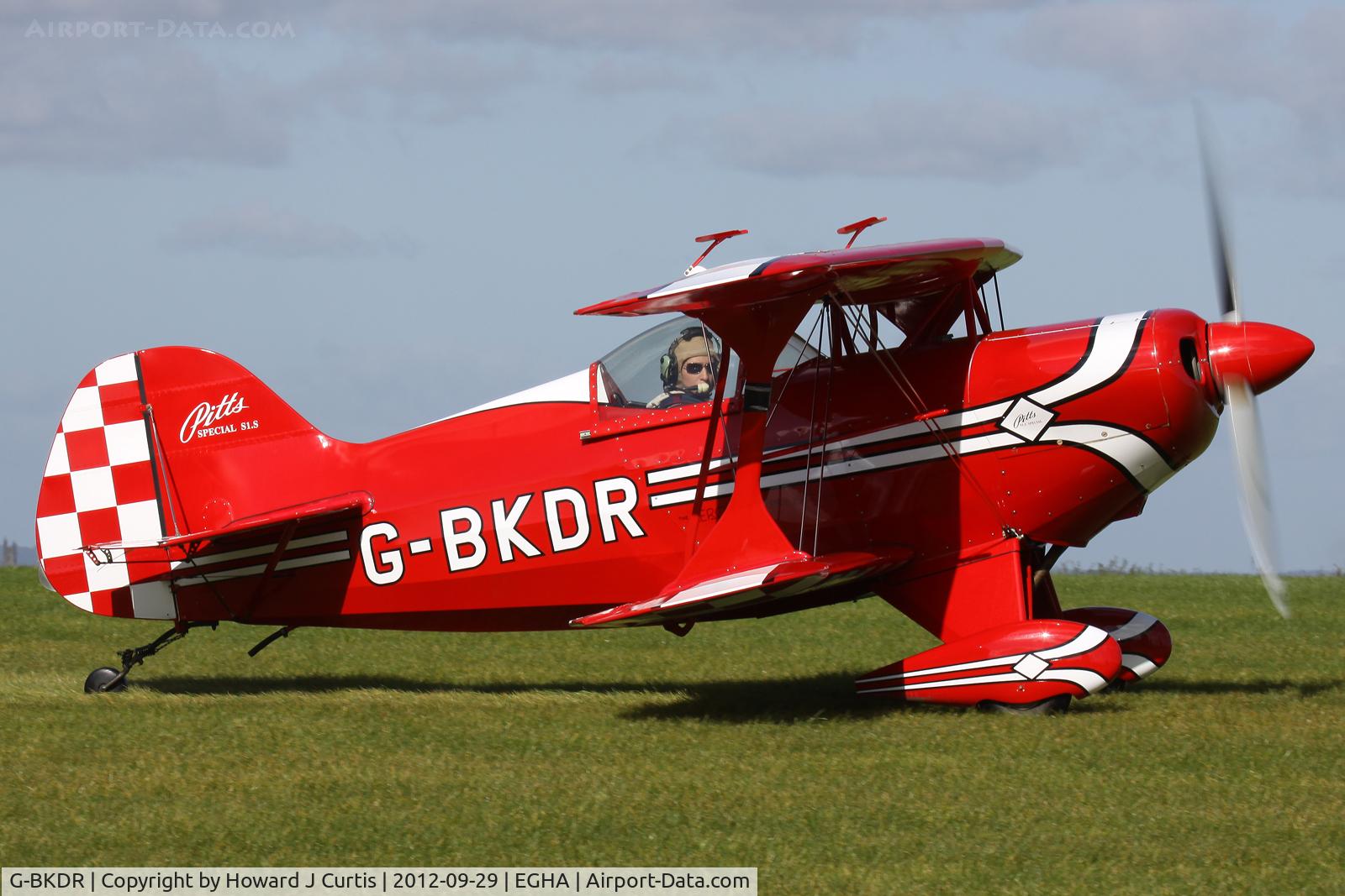G-BKDR, 1982 Pitts S-1S Special C/N PFA 009-10654, Privately owned.