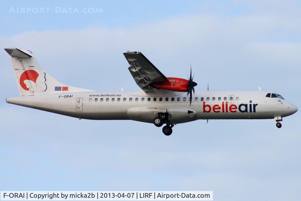 F-ORAI, 2010 ATR 72-212A C/N 908, Landing