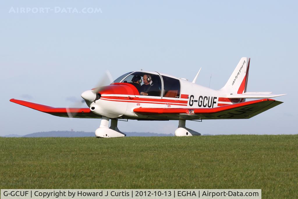 G-GCUF, 1981 Robin DR-400-160 Chevalier C/N 1504, Privately owned.