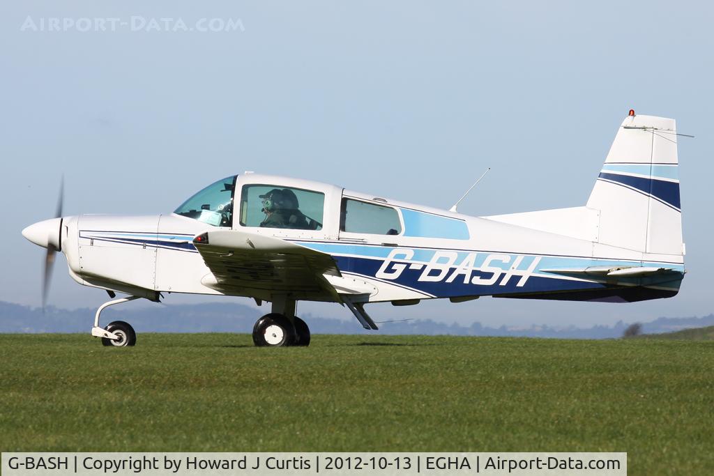 G-BASH, 1973 Grumman American AA-5 Traveler C/N AA5-0319, Privately owned.