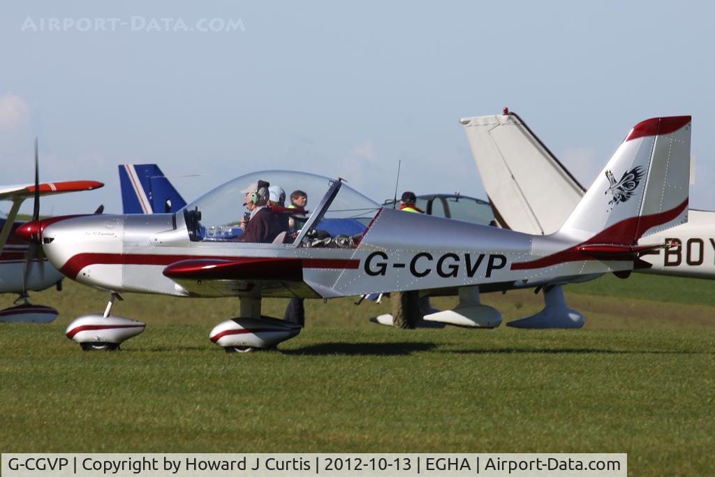 G-CGVP, 2011 Aerotechnik EV-97 Eurostar C/N LAA 315-15047, Privately owned.