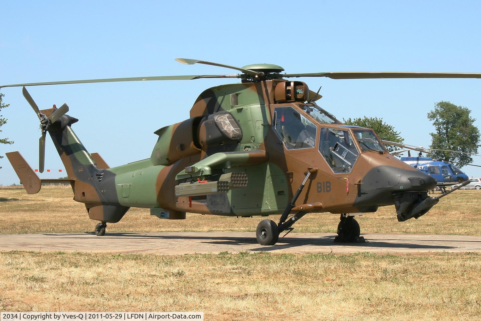 2034, 2010 Eurocopter EC-665 Tigre HAP C/N 2034, French Army Eurocopter EC-665 HAP Tigre, Rochefort-St Agnant AB 721(LFDN-RCO)