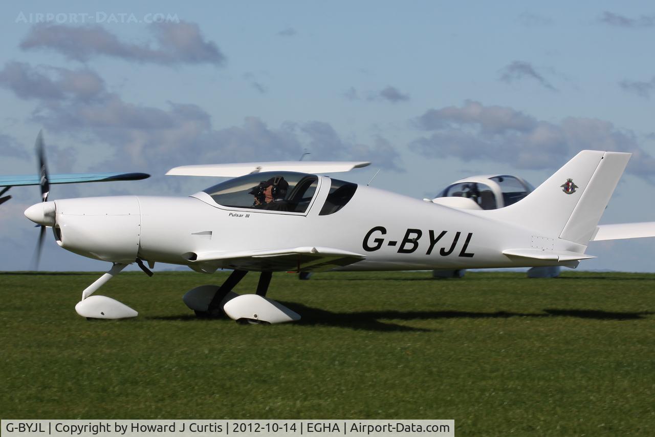 G-BYJL, 1999 Aero Designs Pulsar lll C/N PFA 202-13311, Privately owned.