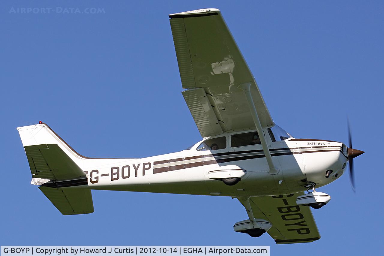 G-BOYP, 1978 Cessna 172N C/N 172-70349, Privately owned.