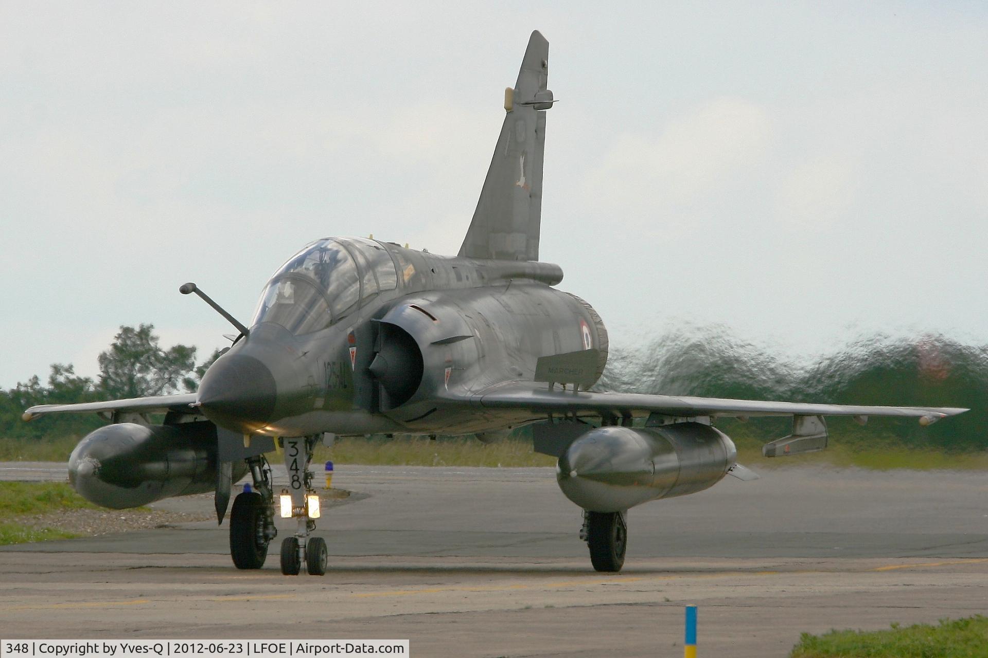 348, Dassault Mirage 2000N C/N 302, French Air Force Dassault Mirage 2000N, Evreux-Fauville AB 105 (LFOE)