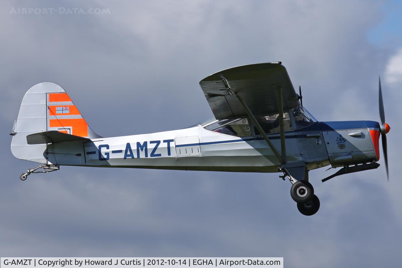 G-AMZT, 1953 Auster J-5F Aiglet Trainer C/N 3107, Privately owned.