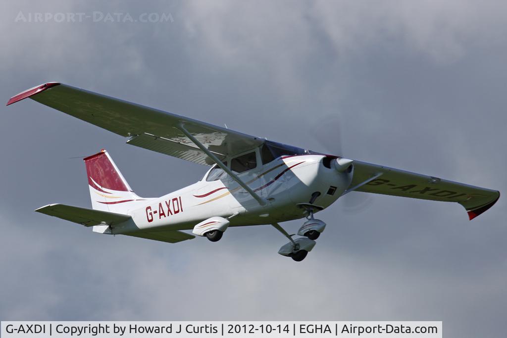 G-AXDI, 1969 Reims F172H Skyhawk C/N 0574, Privately owned.