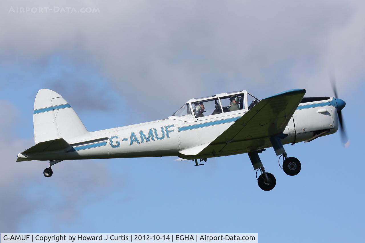 G-AMUF, 1952 De Havilland DHC-1 Chipmunk 21 C/N C1/0832, Privately owned.