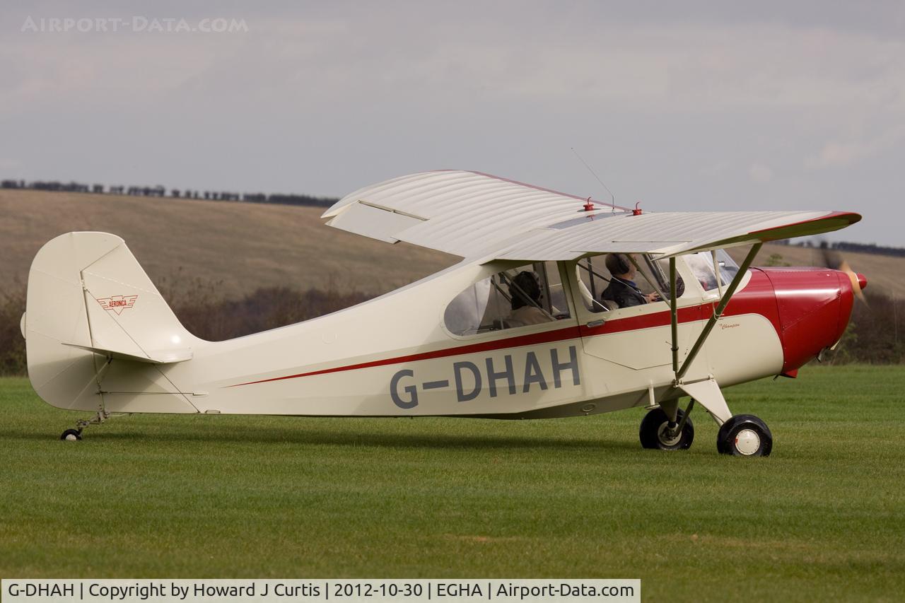 G-DHAH, 1946 Aeronca 7AC Champion C/N 7AC-4185, Privately owned.