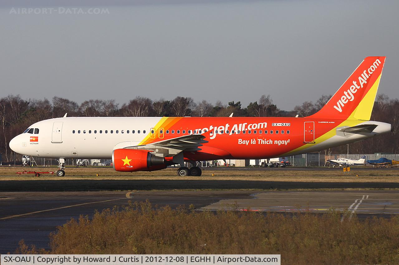SX-OAU, 2010 Airbus A320-232 C/N 4193, Rolled out from the paint shop in Vietjet Air colours. Became VN-A699.