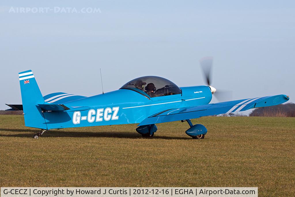 G-CECZ, 2006 Zenair CH-601XL C/N PFA 162B-14458, Privately owned. A resident here.