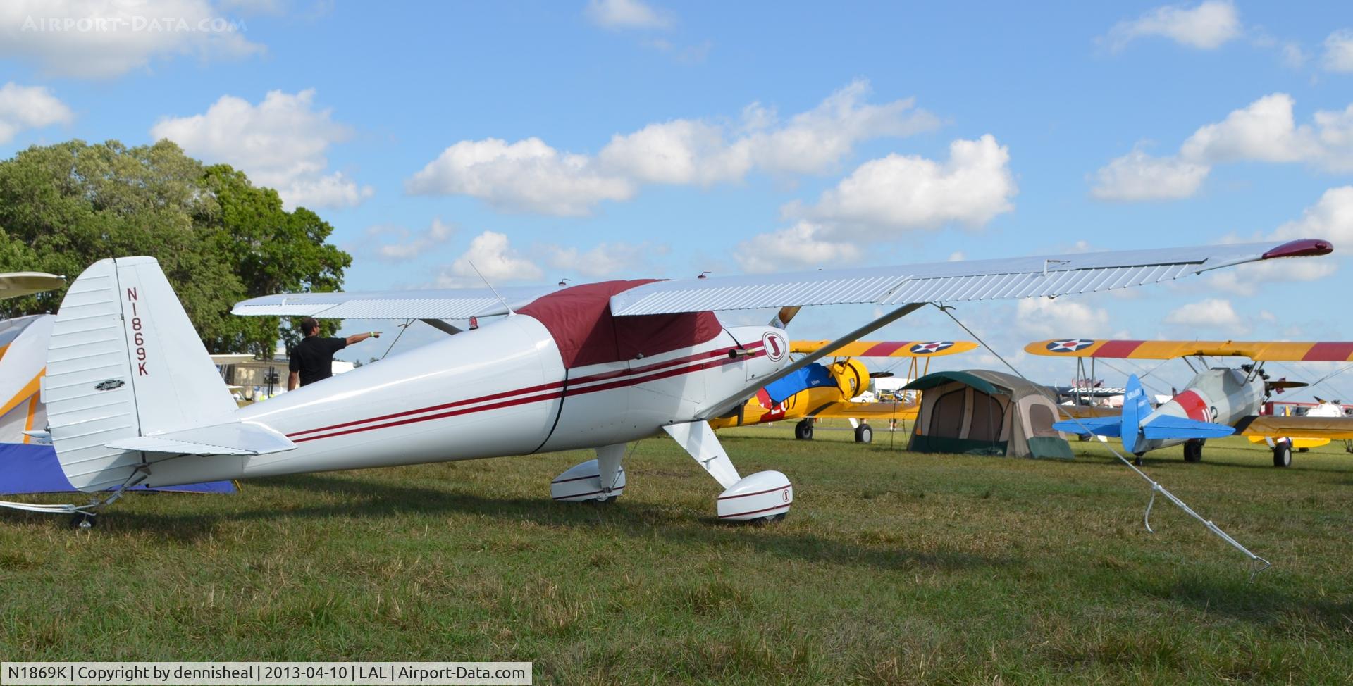 N1869K, 1947 Luscombe 8E Silvaire C/N 4596, 1947 LUSCOMBE 8E SILVAIRE AT SUN N FUN