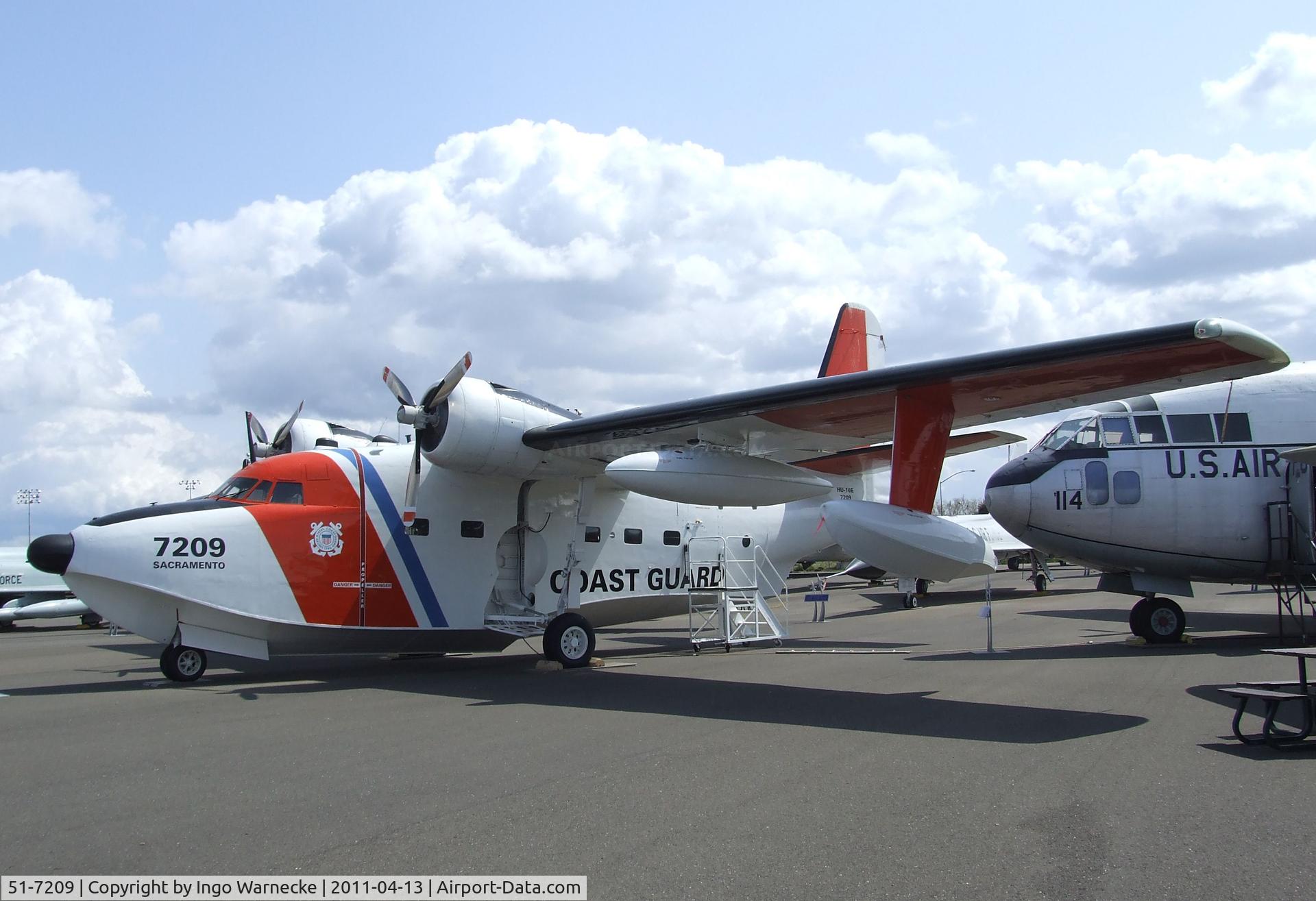 51-7209, 1951 Grumman HU-16B Albatross C/N G-282, Grumman HU-16B / UF-1G Albatross at the Aerospace Museum of California, Sacramento CA