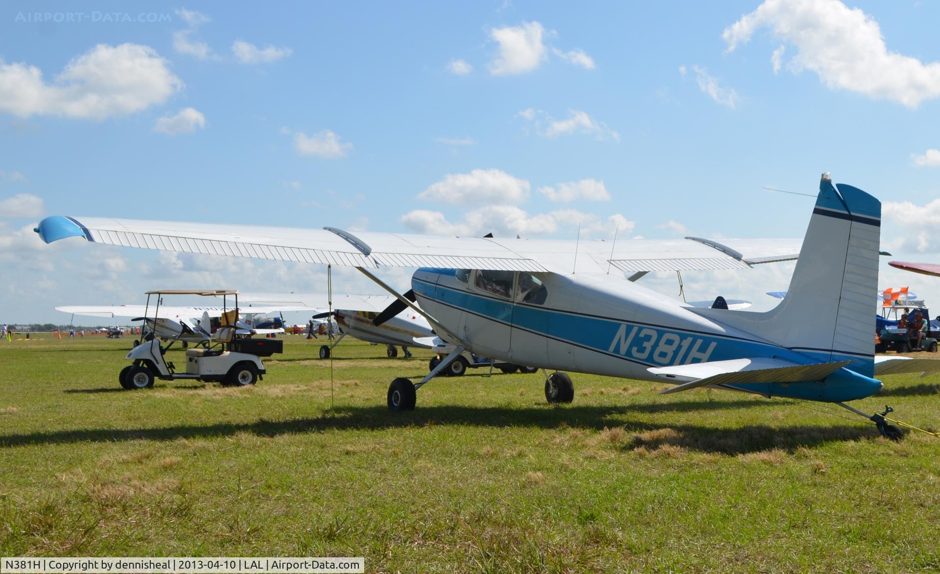 N381H, 1957 Cessna 180A C/N 50079, 1957 CESSNA 180A AT 2013 SUN N FUN