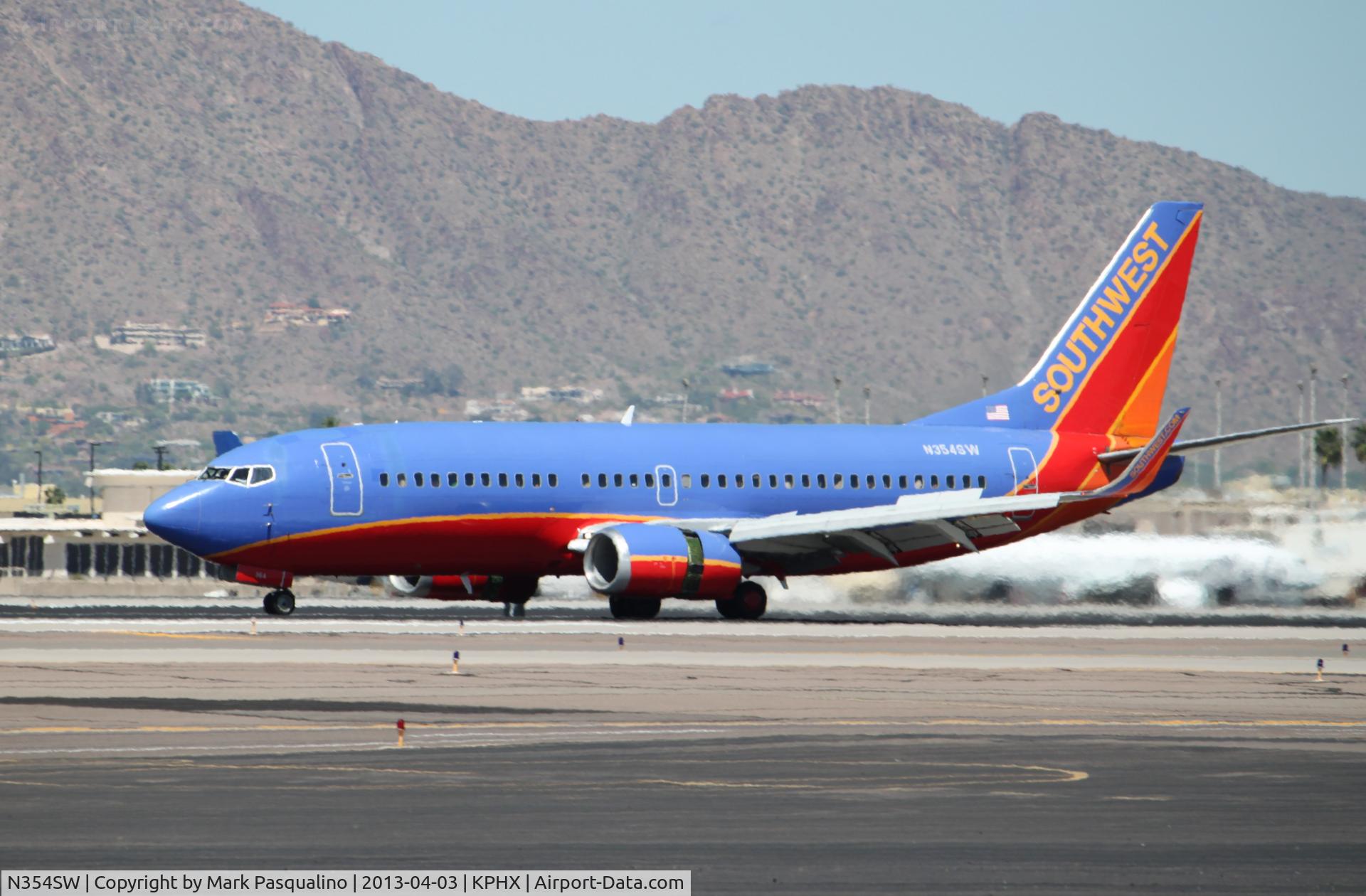 N354SW, 1991 Boeing 737-3H4 C/N 25219, Boeing 737-300