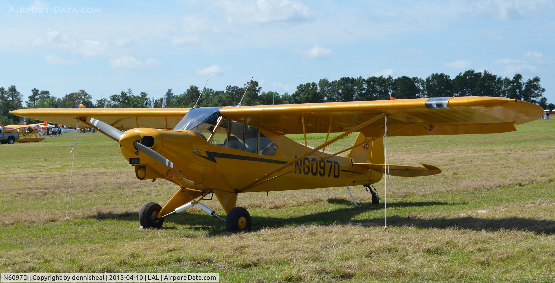 N6097D, Piper PA-18A Super Cub C/N 18-5464, PIPER PA-18A AT 2013 SUN N FUN