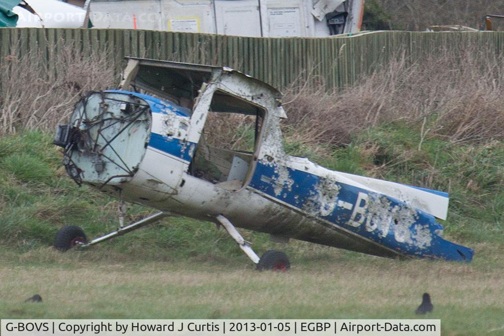 G-BOVS, 1976 Cessna 150M C/N 150-78663, Privately owned. By the scrapping area.