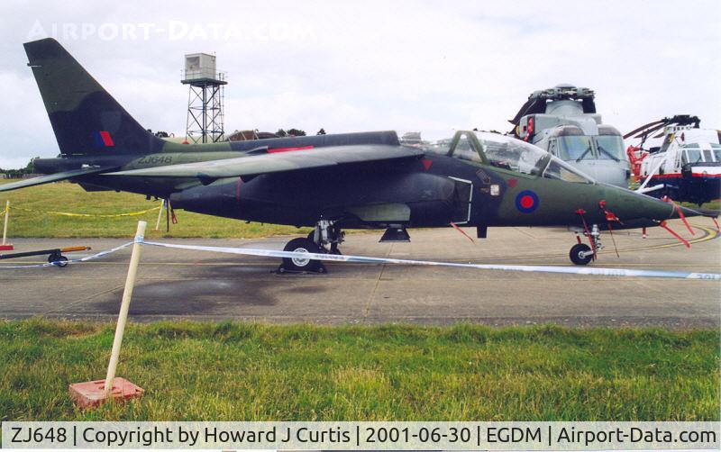 ZJ648, 2000 Dassault-Dornier Alpha Jet A C/N 0009, At the Open Day here.