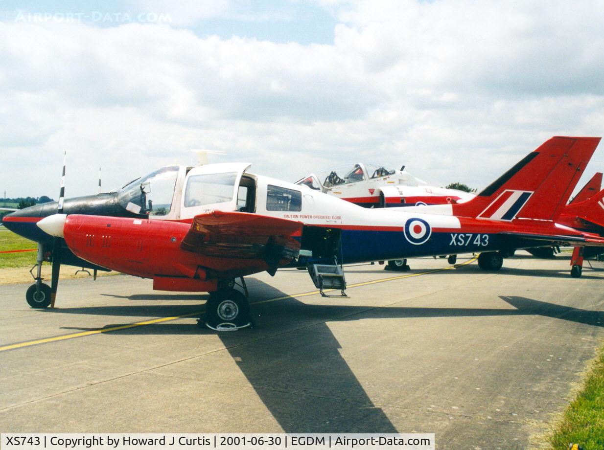 XS743, 1965 Beagle B-206Z Basset C/N B.004, At the Open Day here.