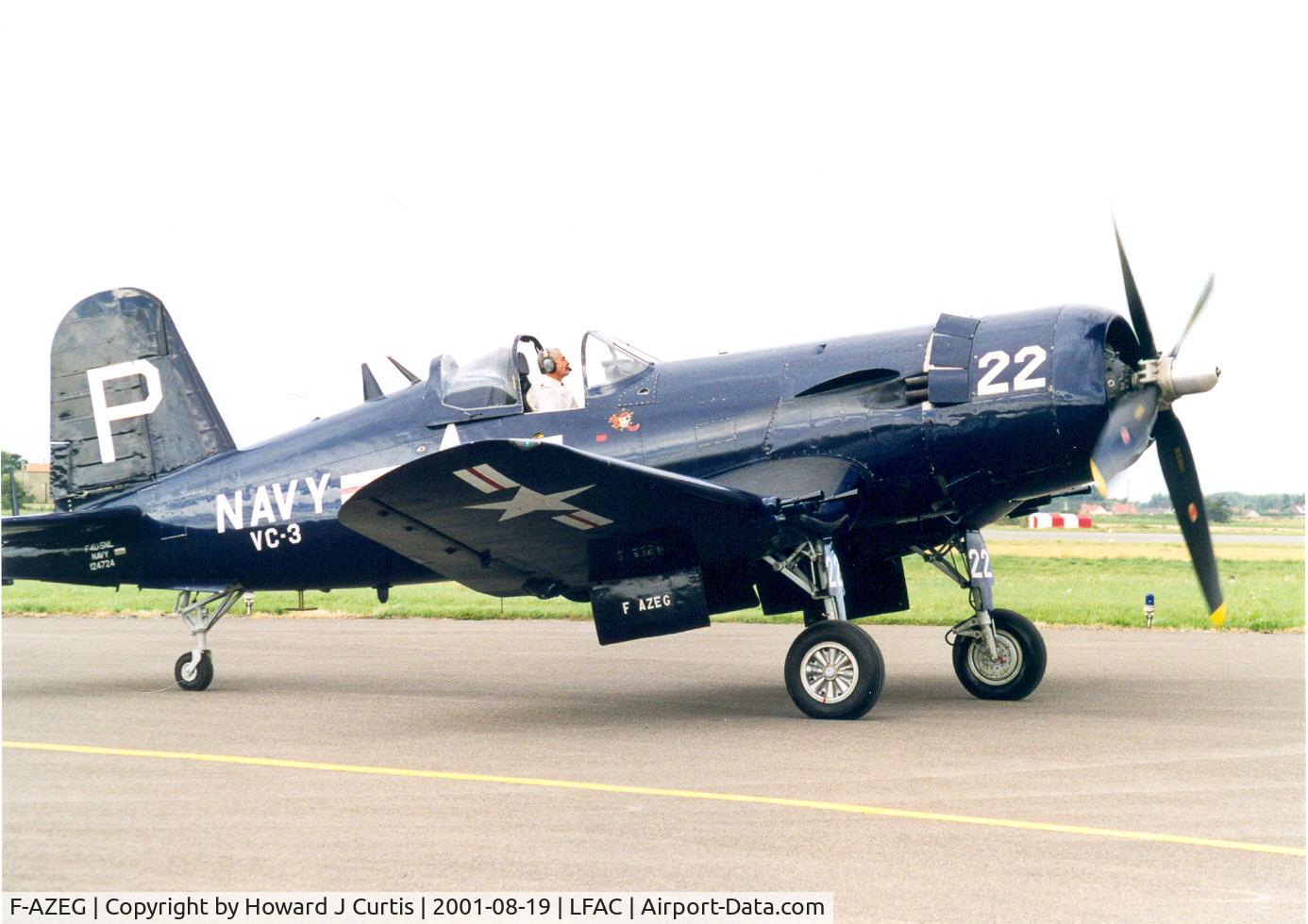 F-AZEG, 1944 Vought F4U-5NL Corsair C/N 124-724, At the Air Show here.